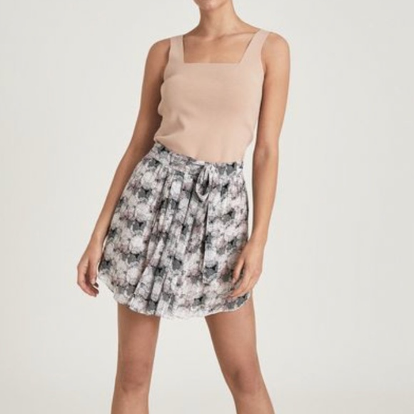 NWT REISS Jonah-Circle Printed Flip Skirt - US 4 - Picture 1 of 7